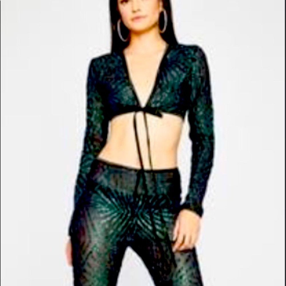 Slight Slayage Sparkly Sheer 2pc Set